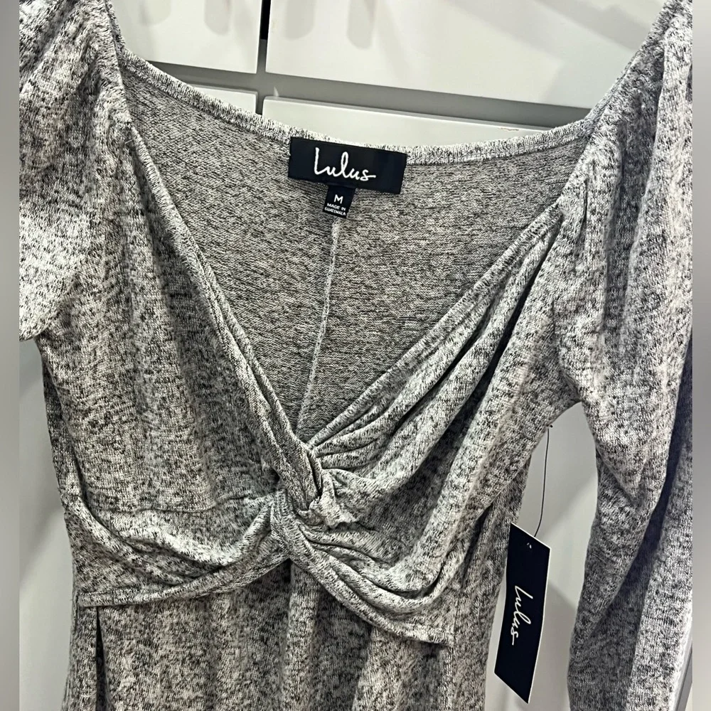 NWT Lulu’s knotted bodycon dress - Picture 6 of 6